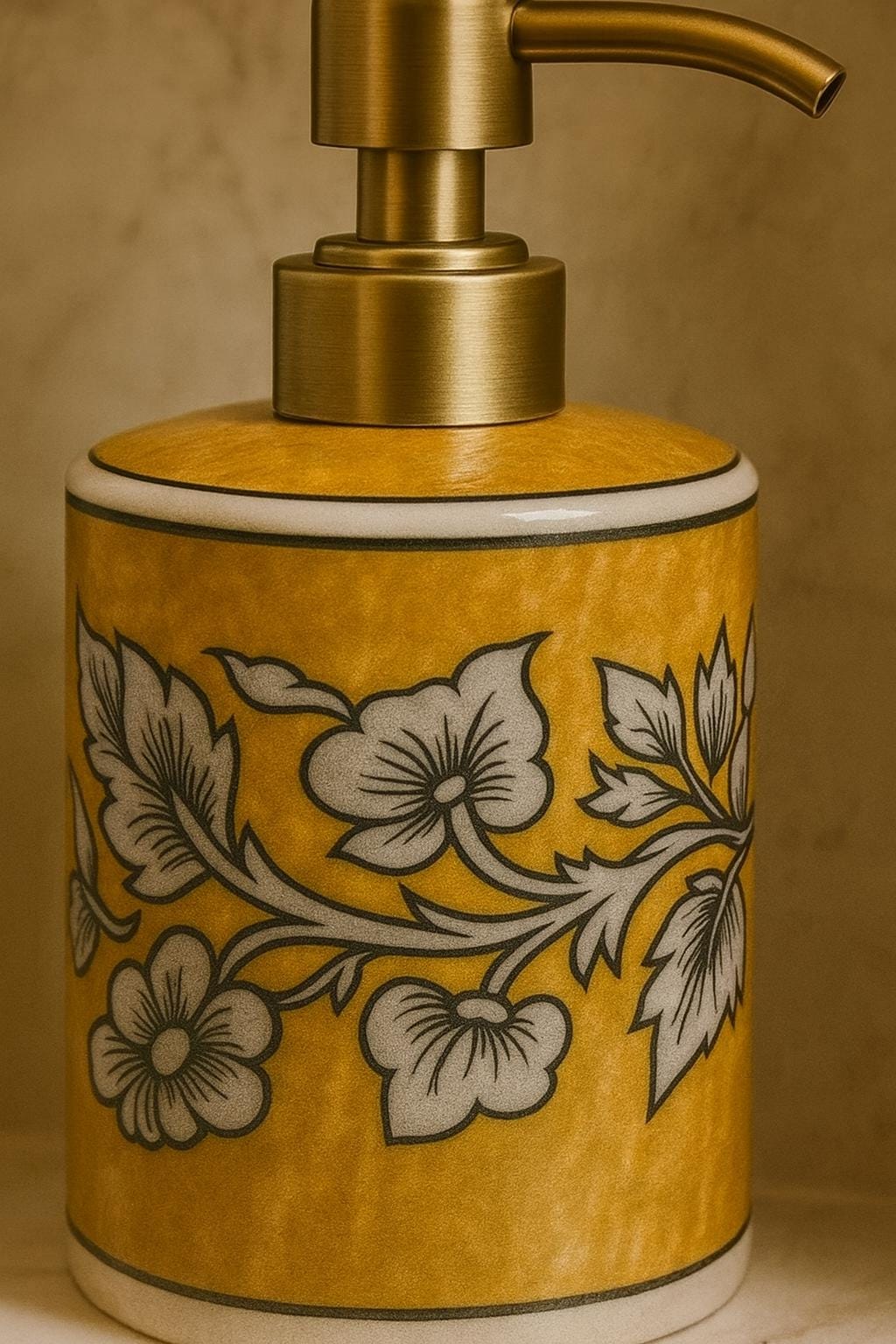 Elegant Ceramic Soap Dispenser