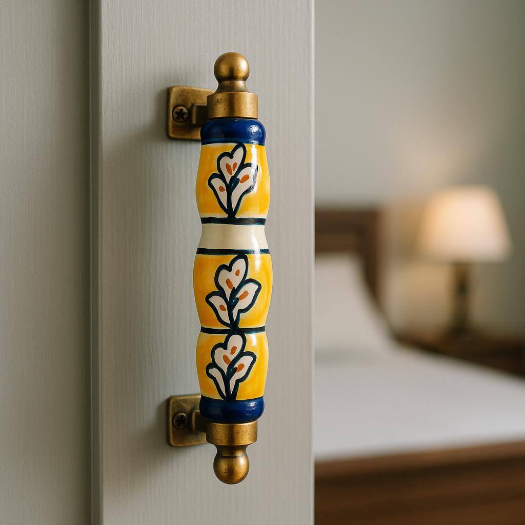 Boho Ceramic Door Handles