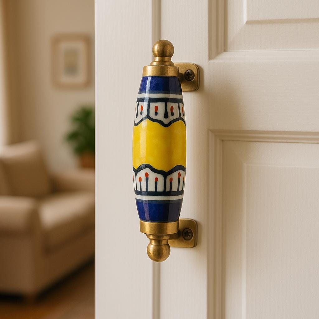 Vibrant Ceramic Drawer Knobs