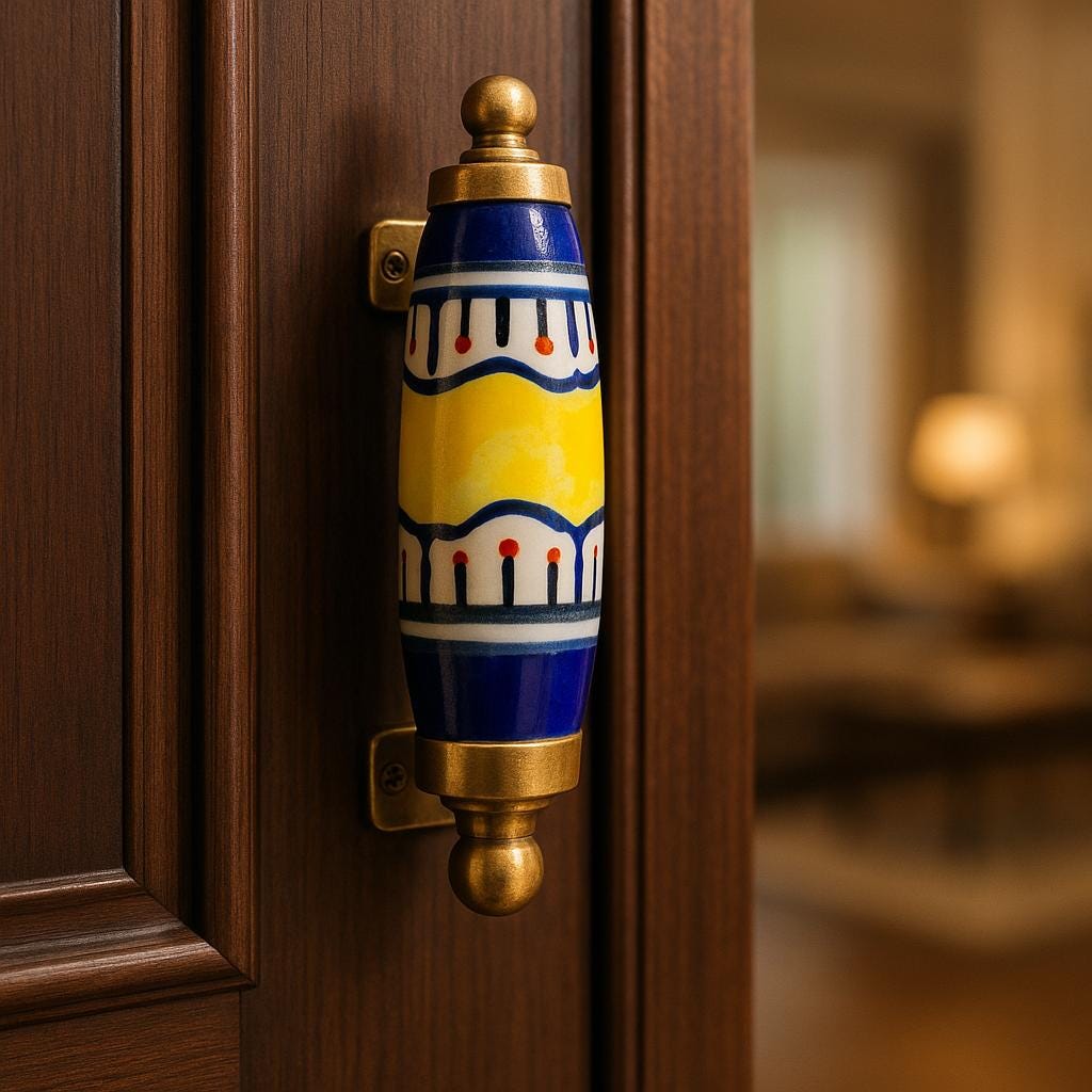 Vibrant Ceramic Drawer Knobs