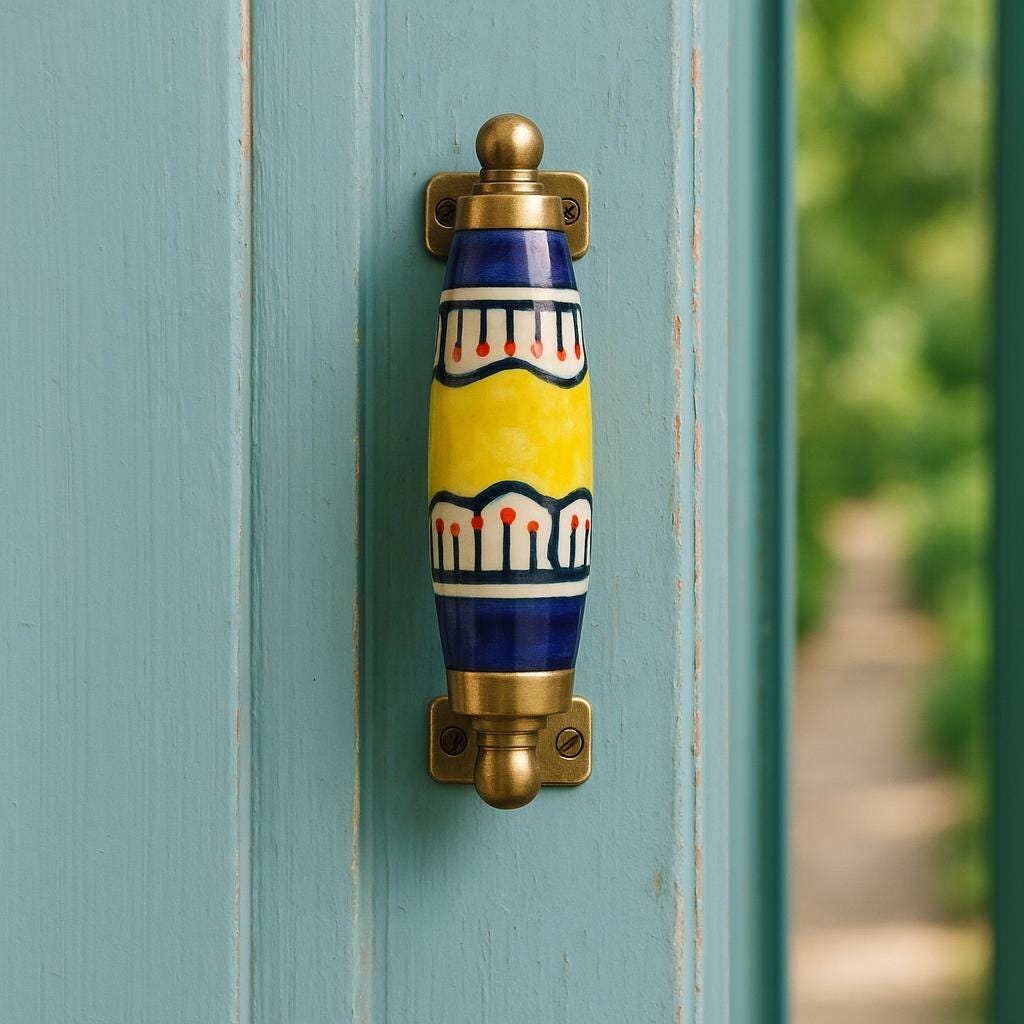 Vibrant Ceramic Drawer Knobs