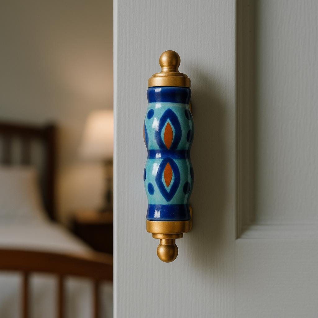 Boho Ceramic Knobs 2-Pack