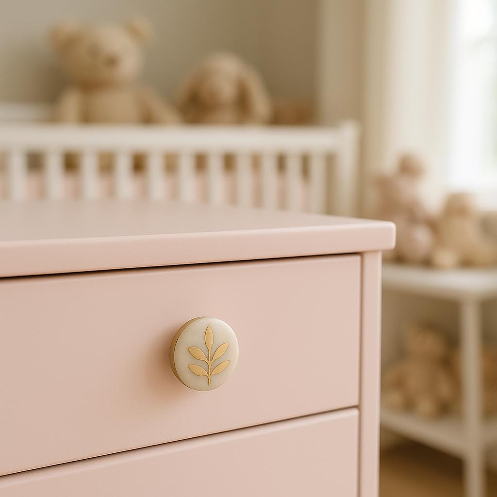 Elegant Gold Accent Knobs