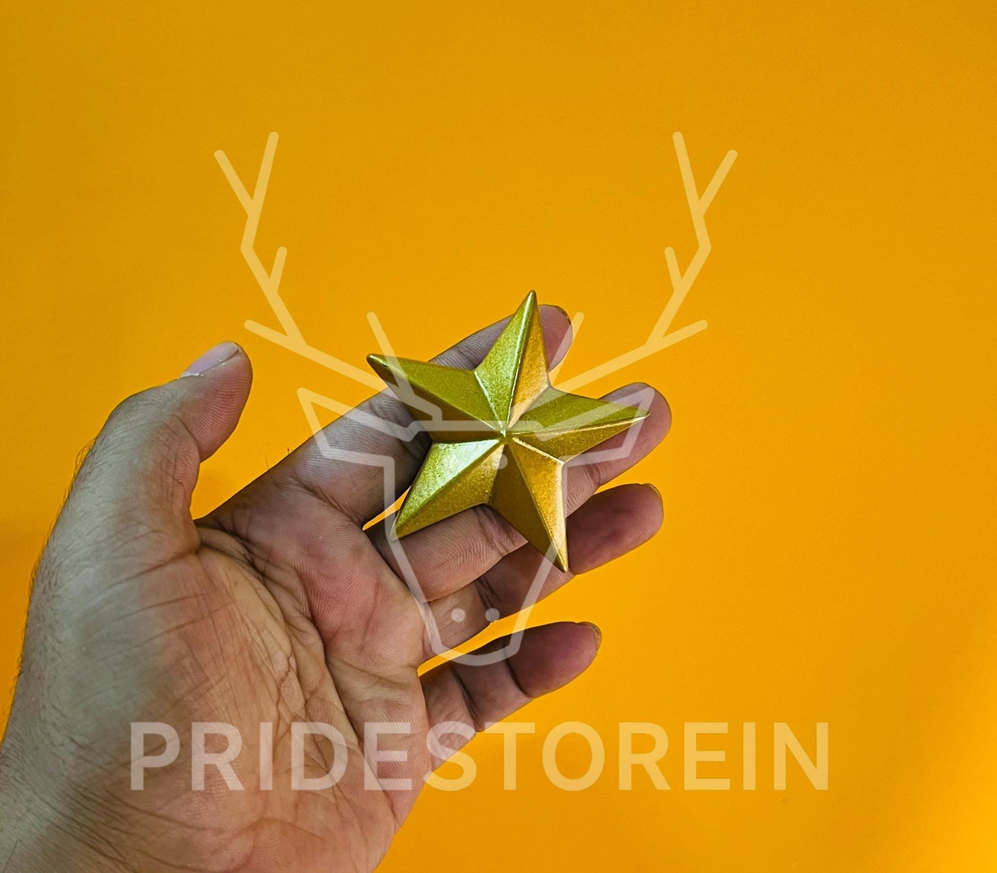 Rustic Gold Star Drawer Pull
