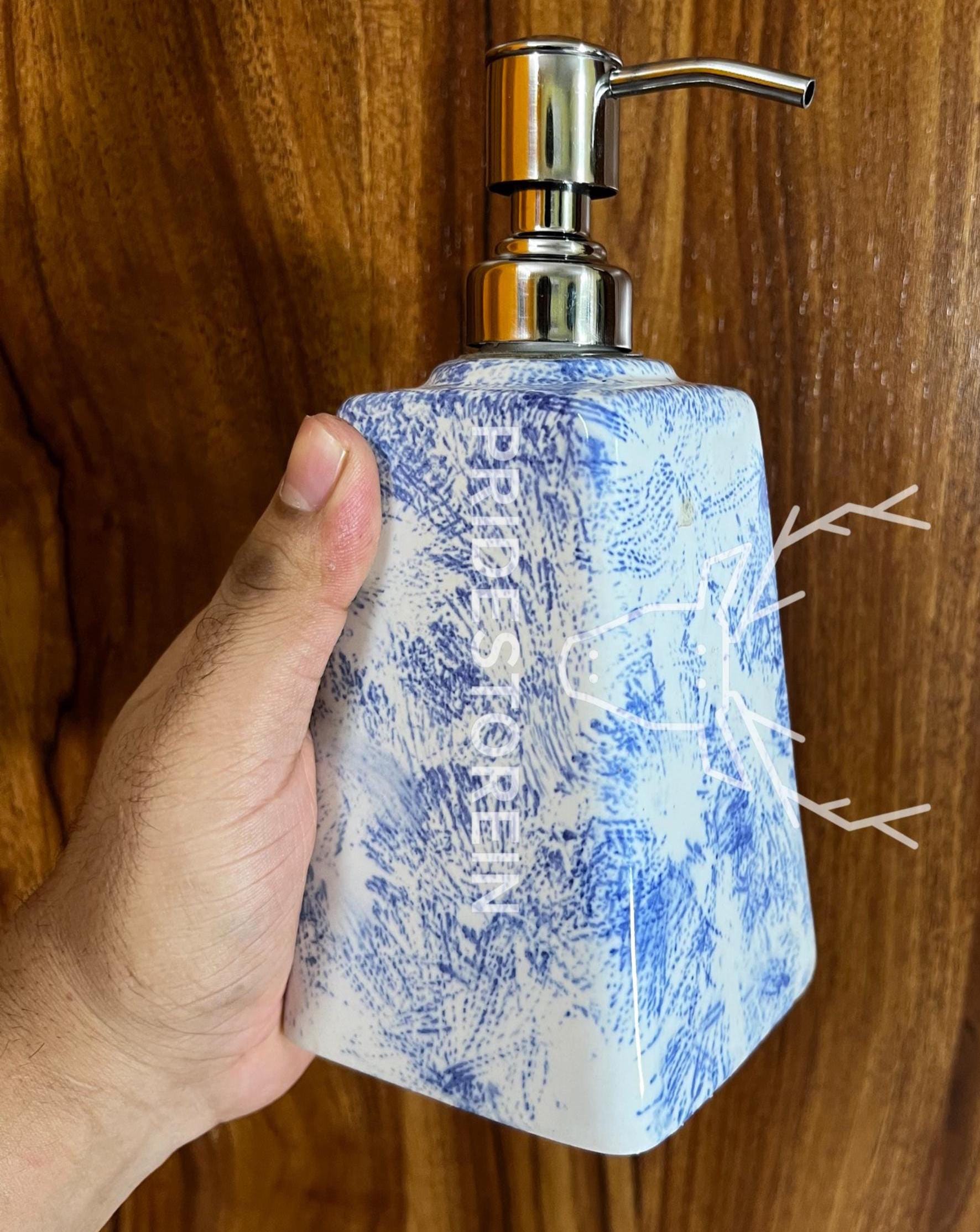 Boho Ceramic Soap Dispenser