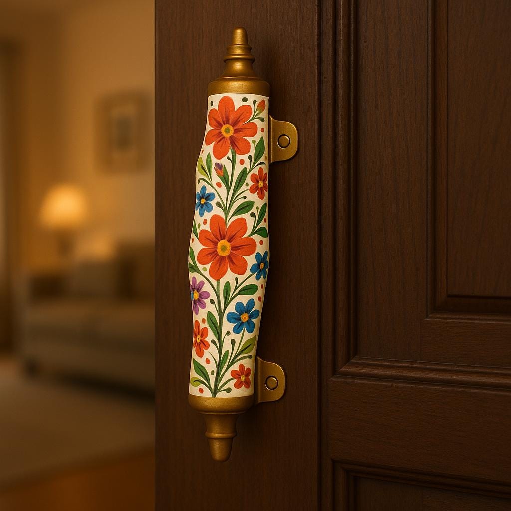 Boho Floral Cabinet Handles