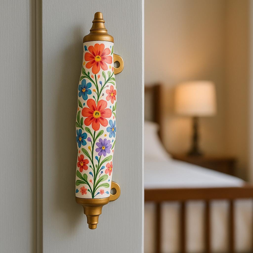 Boho Floral Cabinet Handles