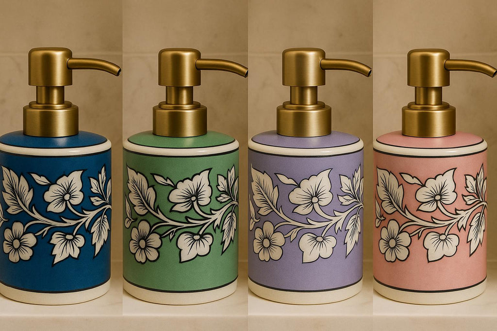 Elegant Ceramic Soap Dispenser