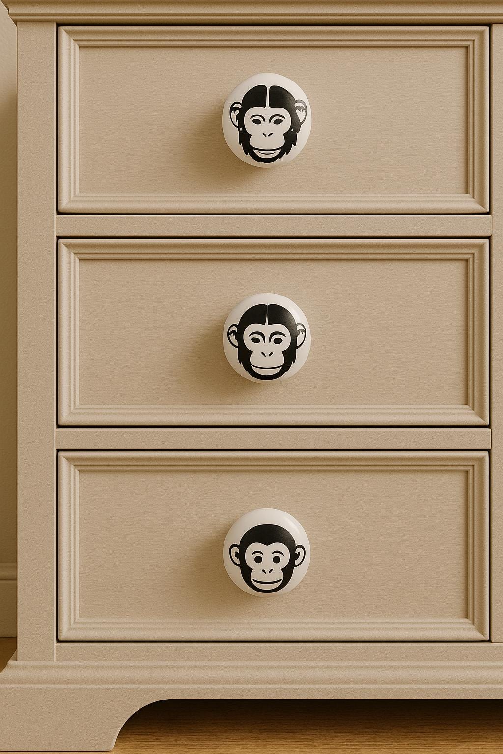 Cute Monkey Knobs for Kids