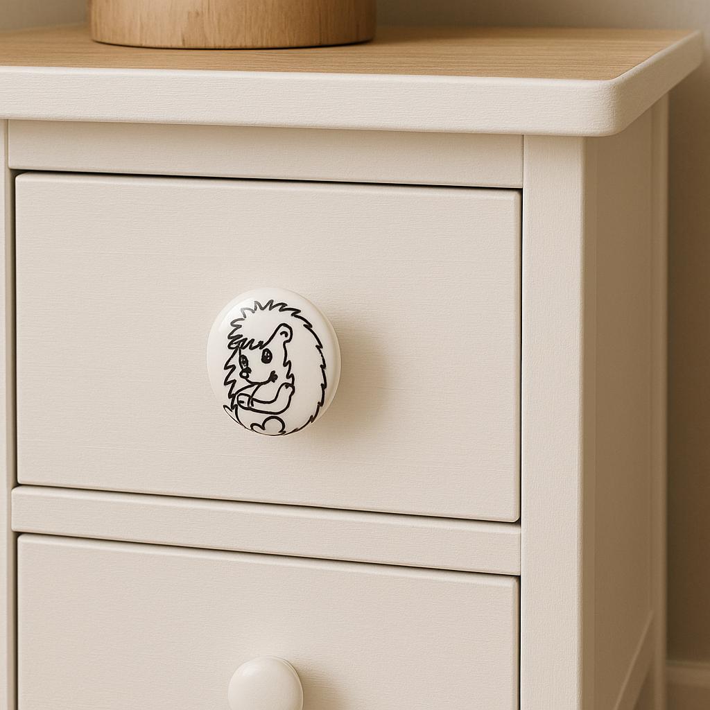 Cute Hedgehog Drawer Knobs