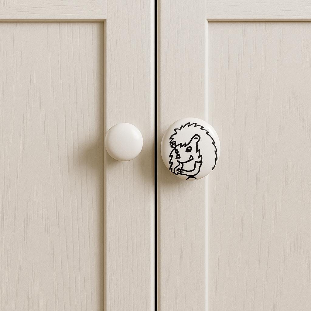 Cute Hedgehog Drawer Knobs
