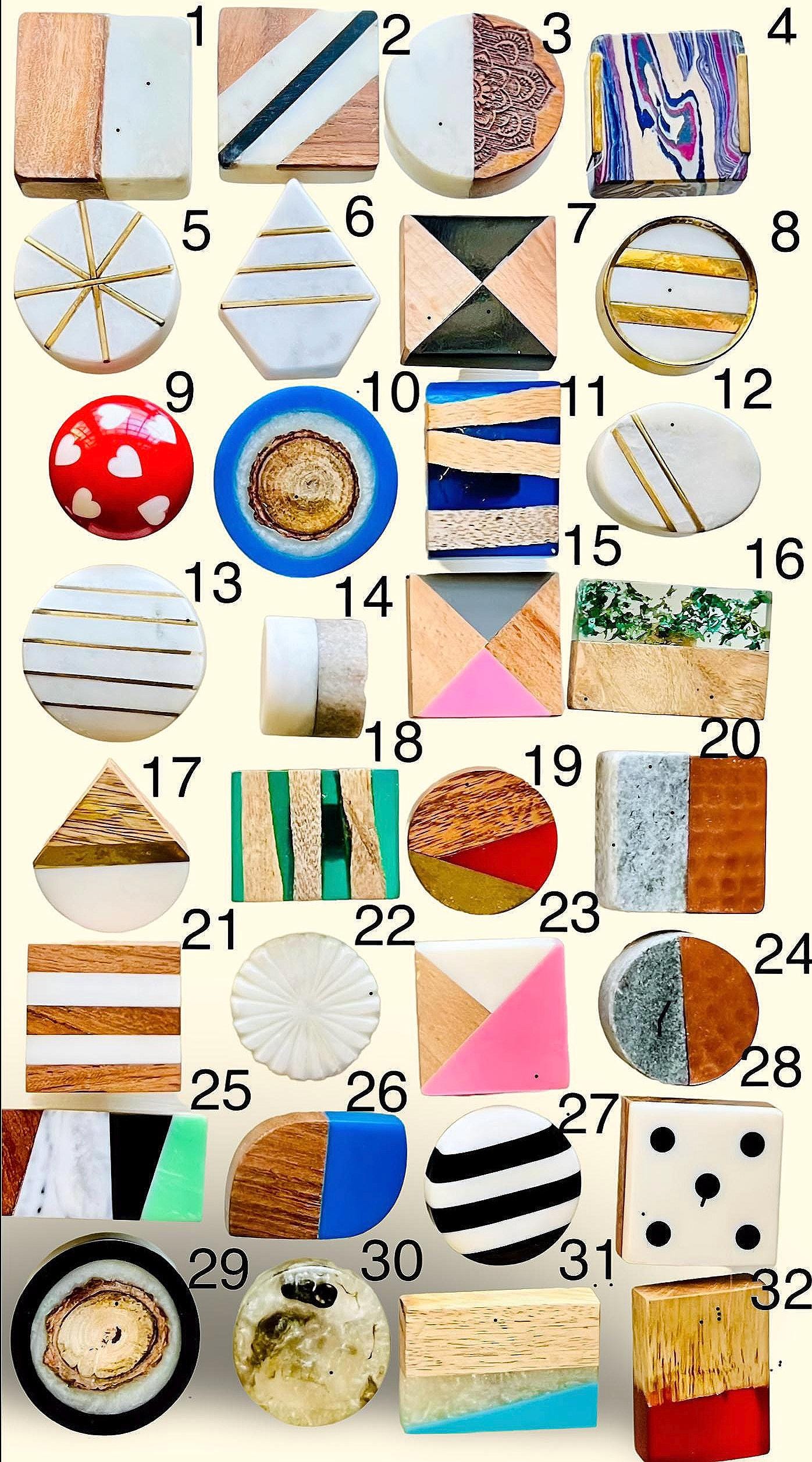 Pick 32 Unique Knobs Today