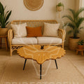 Ginkgo Leaf Wooden Table