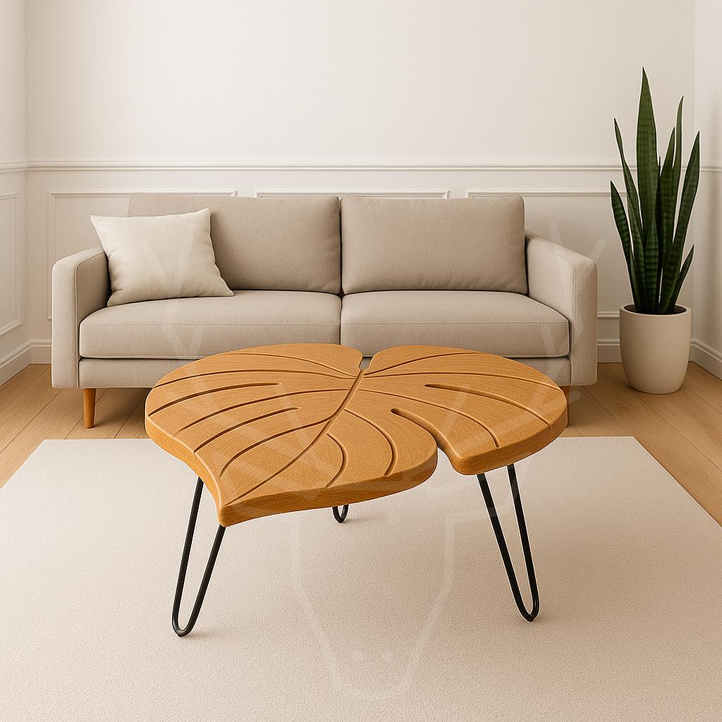 Monstera Leaf Coffee Table