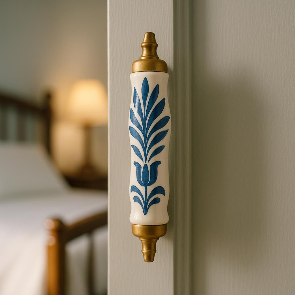 Floral Ceramic Drawer Pulls