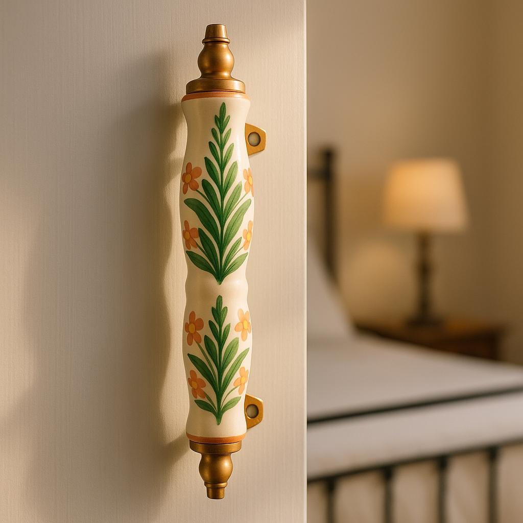 Vintage Floral Cabinet Pulls