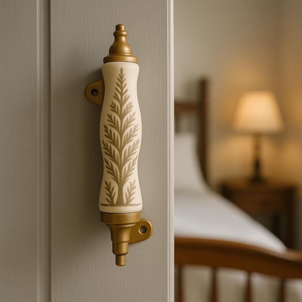 Elegant Leaf Curtain Finials