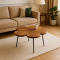 Monstera Leaf Coffee Table - Clover Shape