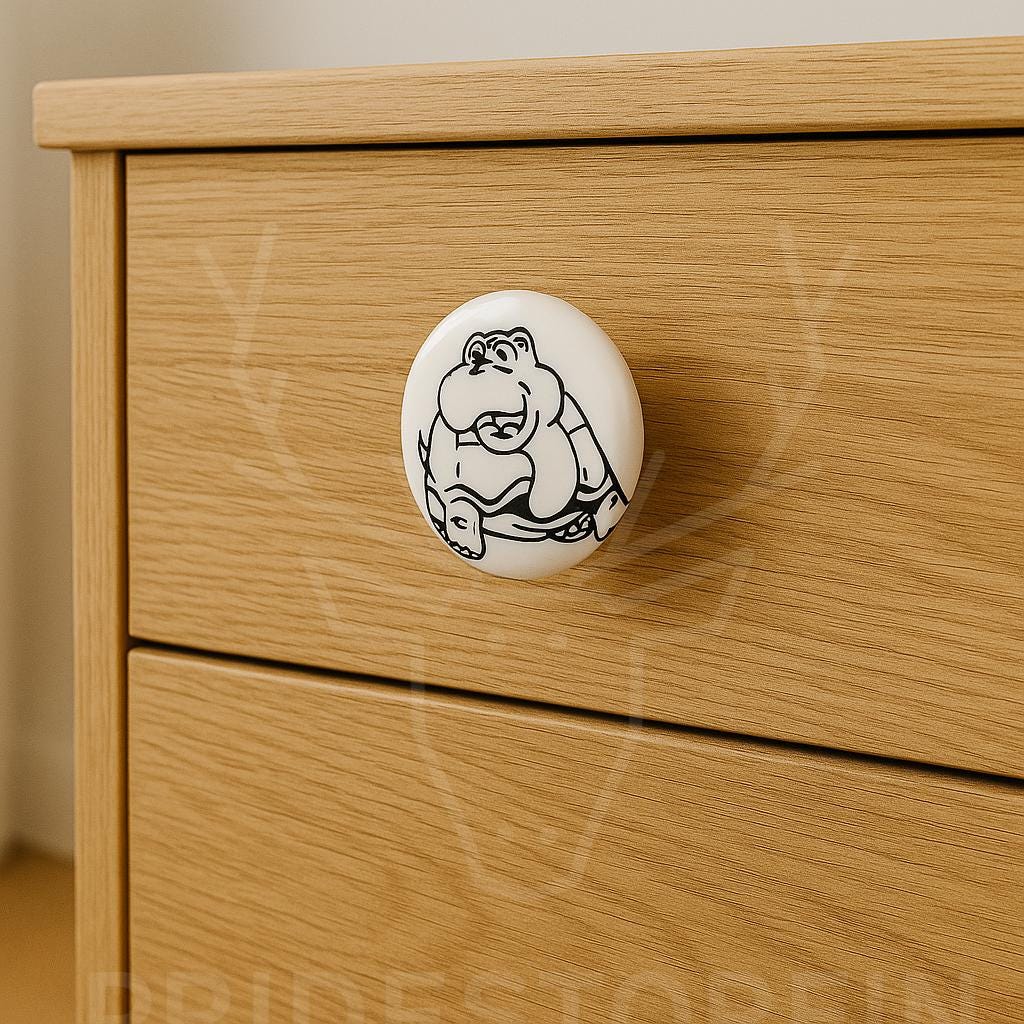 Cute Turtle Knobs for Kids Rooms