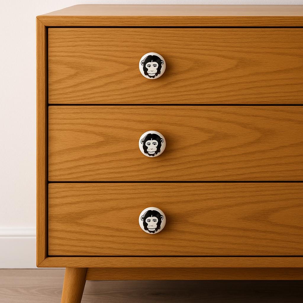 Cute Monkey Knobs for Kids