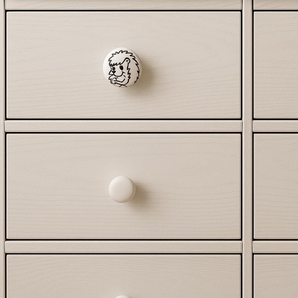 Cute Hedgehog Drawer Knobs