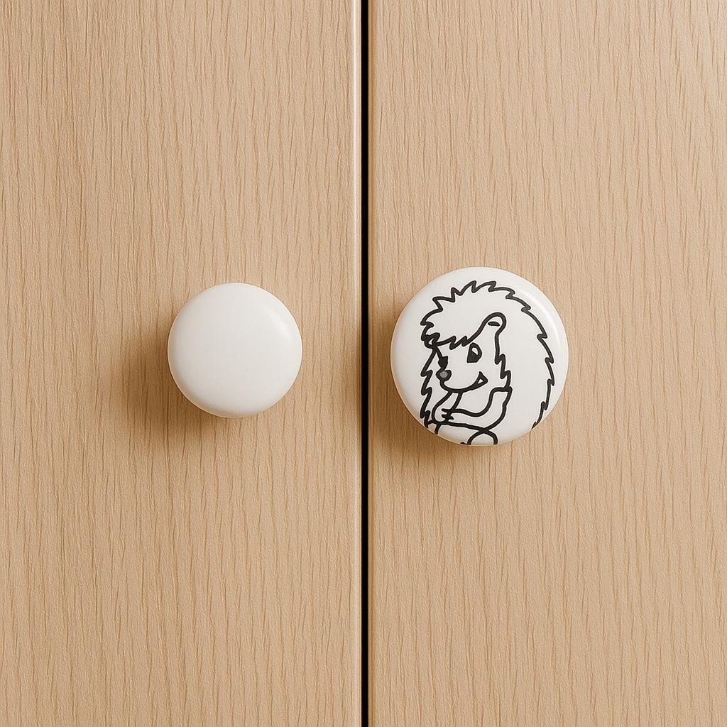 Cute Hedgehog Drawer Knobs