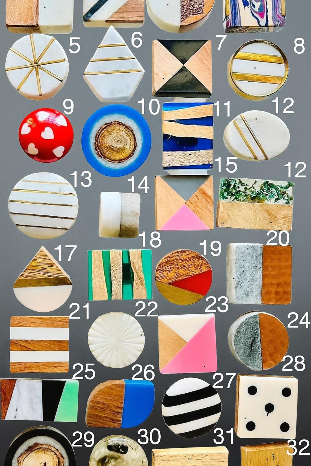 Pick 32 Unique Knobs Today