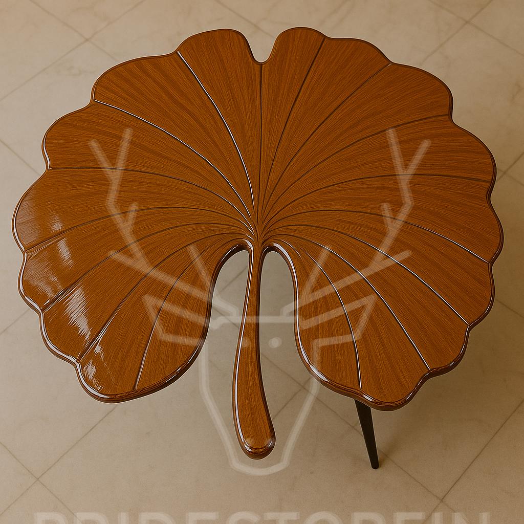 Leaf-Inspired Luxury Coffee Table