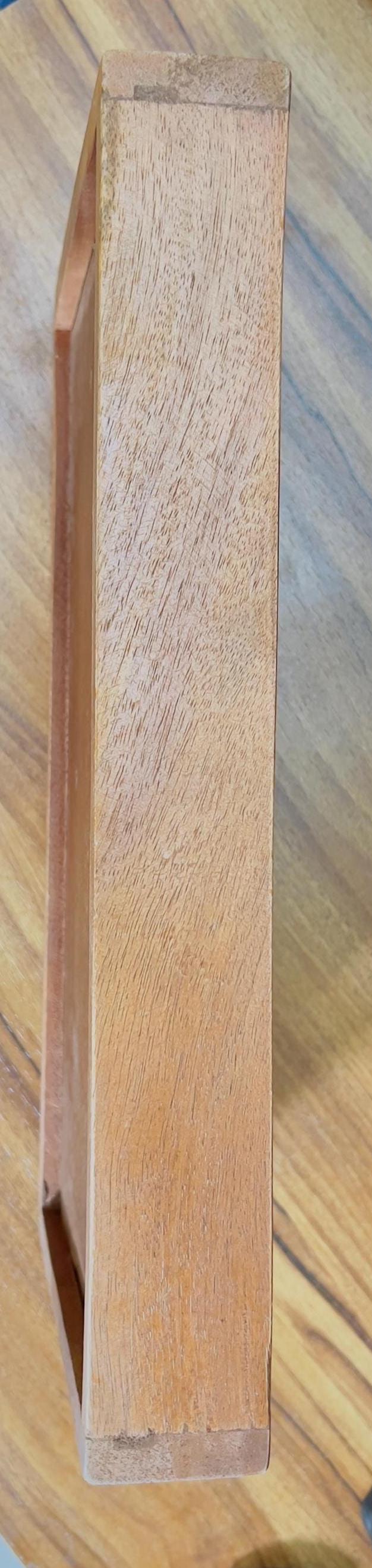 Wooden Serving Tray - 8 Ceramic Tiles