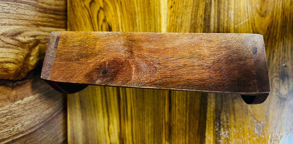 Royal Handcrafted Wooden Serving Tray: Boho Floral 2 Inlay Ceramic Tiles tray