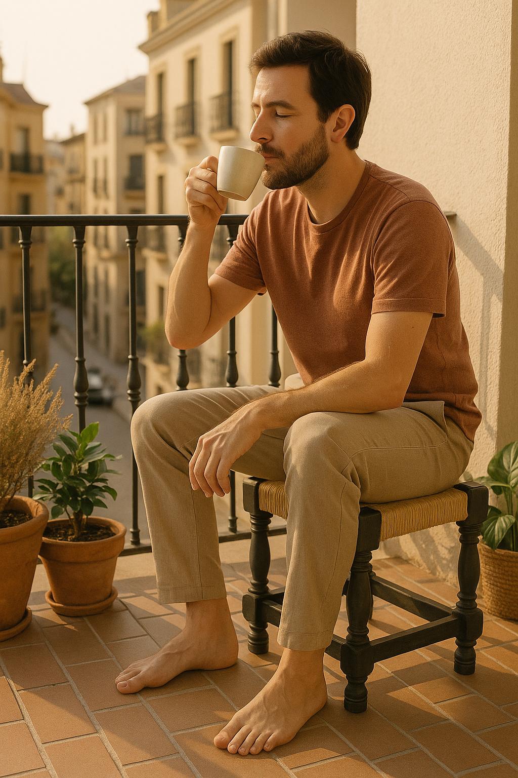 High-Gloss Teak Stool  Accent Corners | Modern Rustic Jute Stool