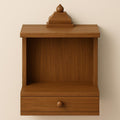 Wooden Mandir 2x2 ft - Small Pooja Temple