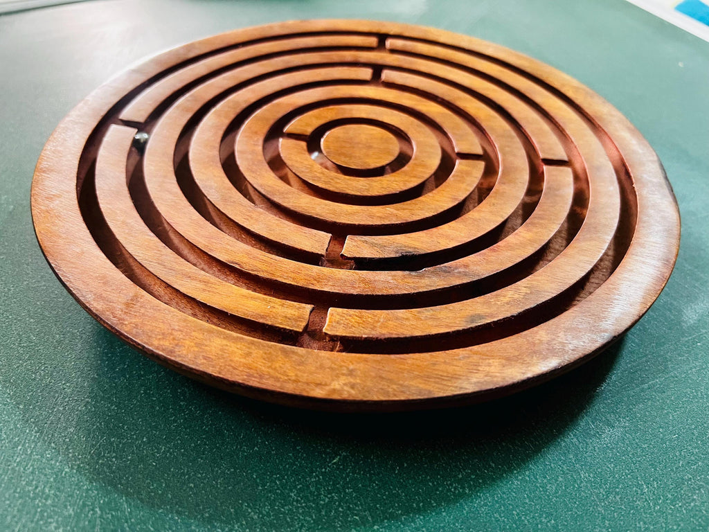 Handmade Wooden Maze Puzzle
