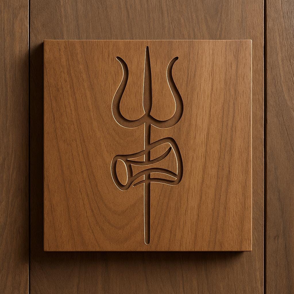 Hindu CNC Wall Art - Ganesh, Shiva, Krishna