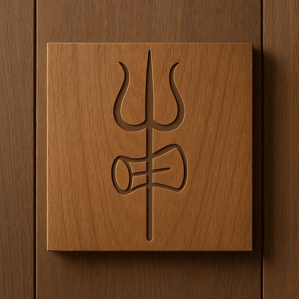 Hindu CNC Wall Art - Ganesh, Shiva, Krishna