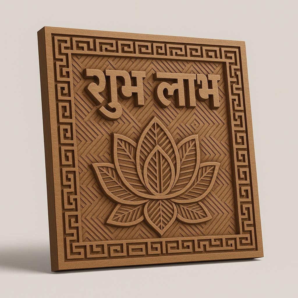 Hindu God Wall Panels - Mandir Decor