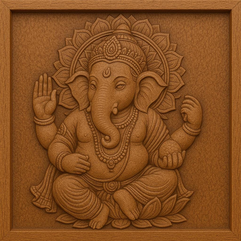 Hindu God Wall Panels - Mandir Decor