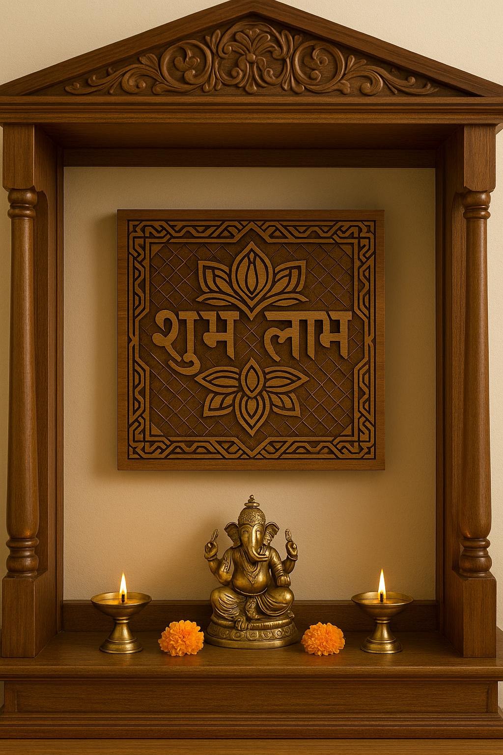 Hindu God Wall Panels - Mandir Decor
