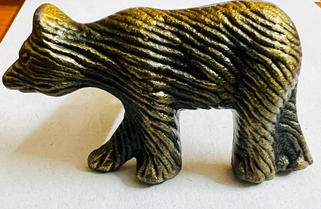 Iron Bear 4 Knob Handmade | Rustic Dresser Pull | Unique Cabinet Hardware for Home Decor