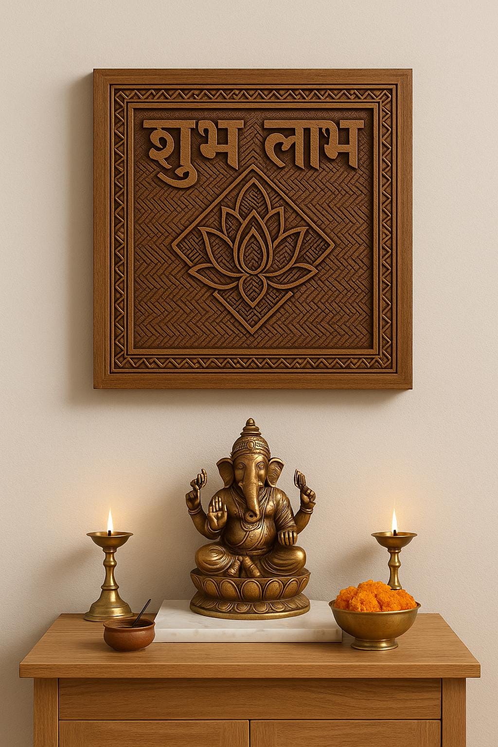 Hindu God Wall Panels - Mandir Decor