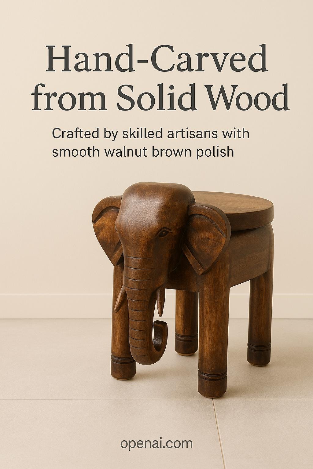 Wooden Mandir - 11 Designs Teak Walnut