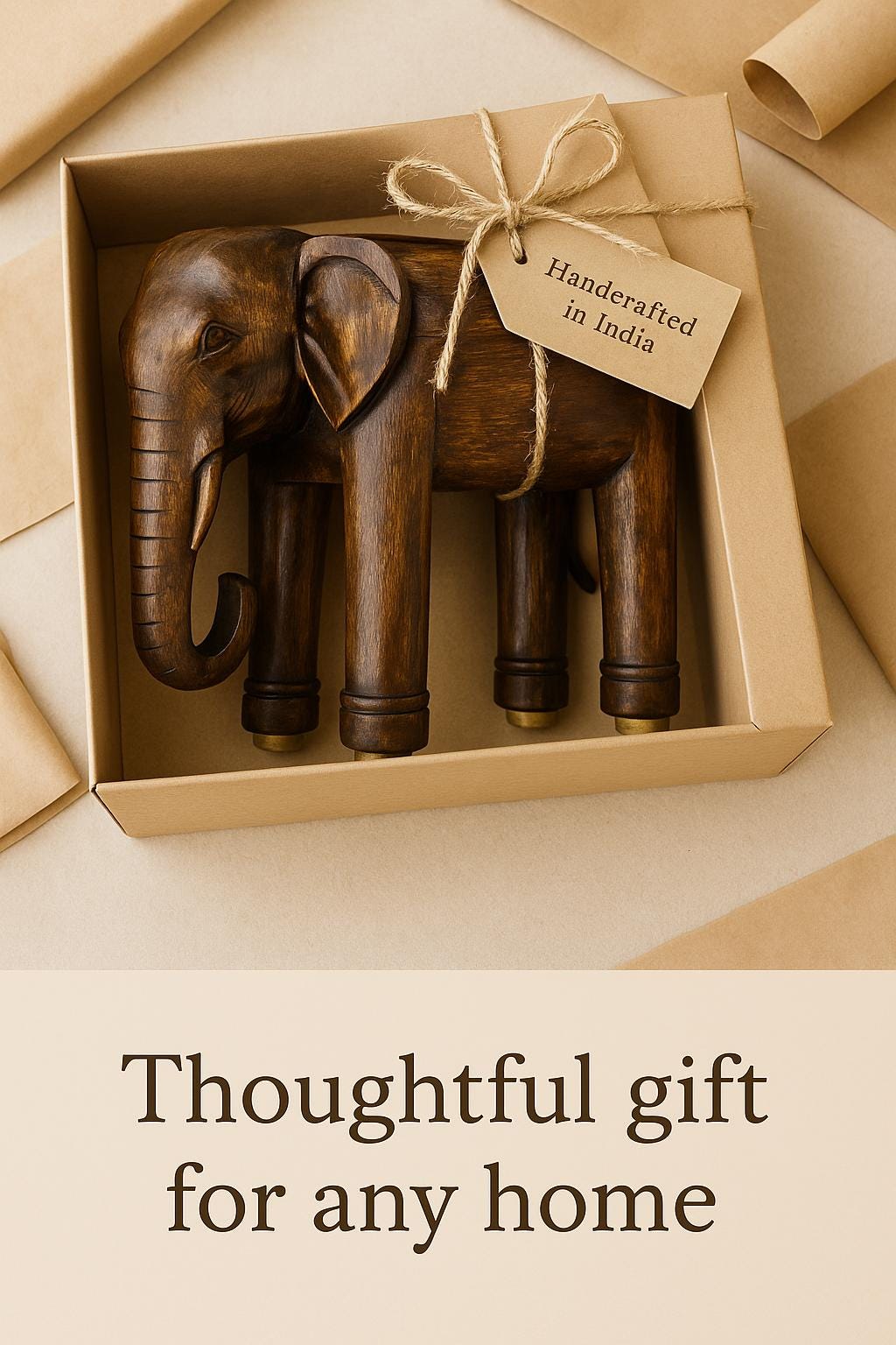 Wooden Mandir - 11 Designs Teak Walnut