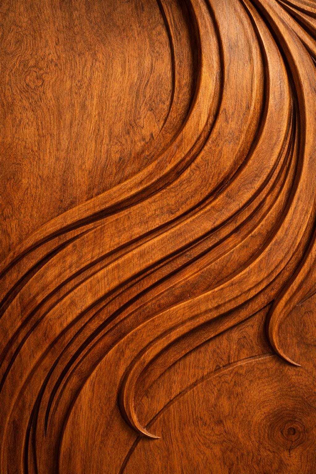 Minimalist Horse Wall Art | Hand Carved Wooden Horse | Modern Japandi Wall Decor