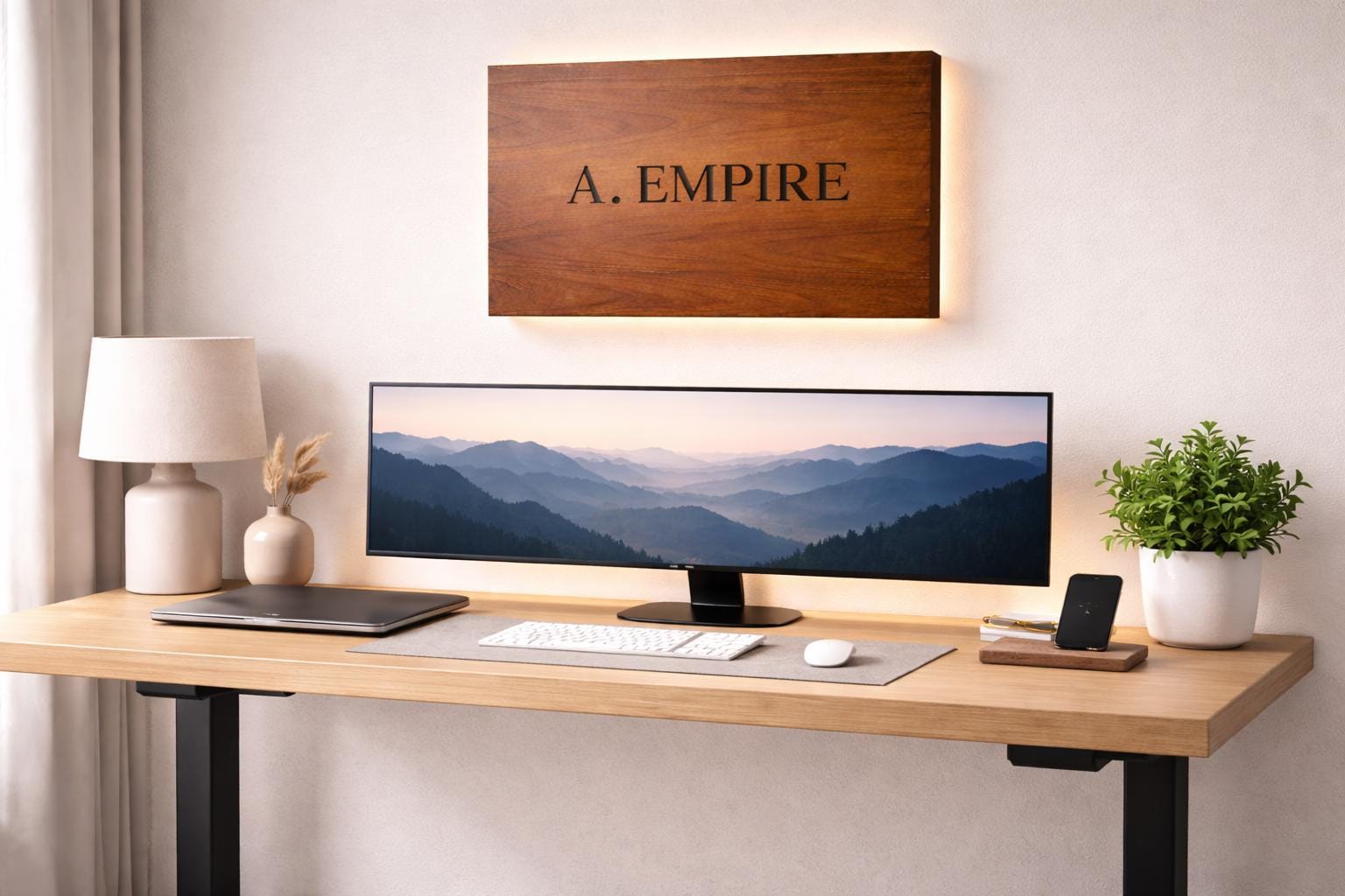 Custom Engraved Wooden Wall Sign