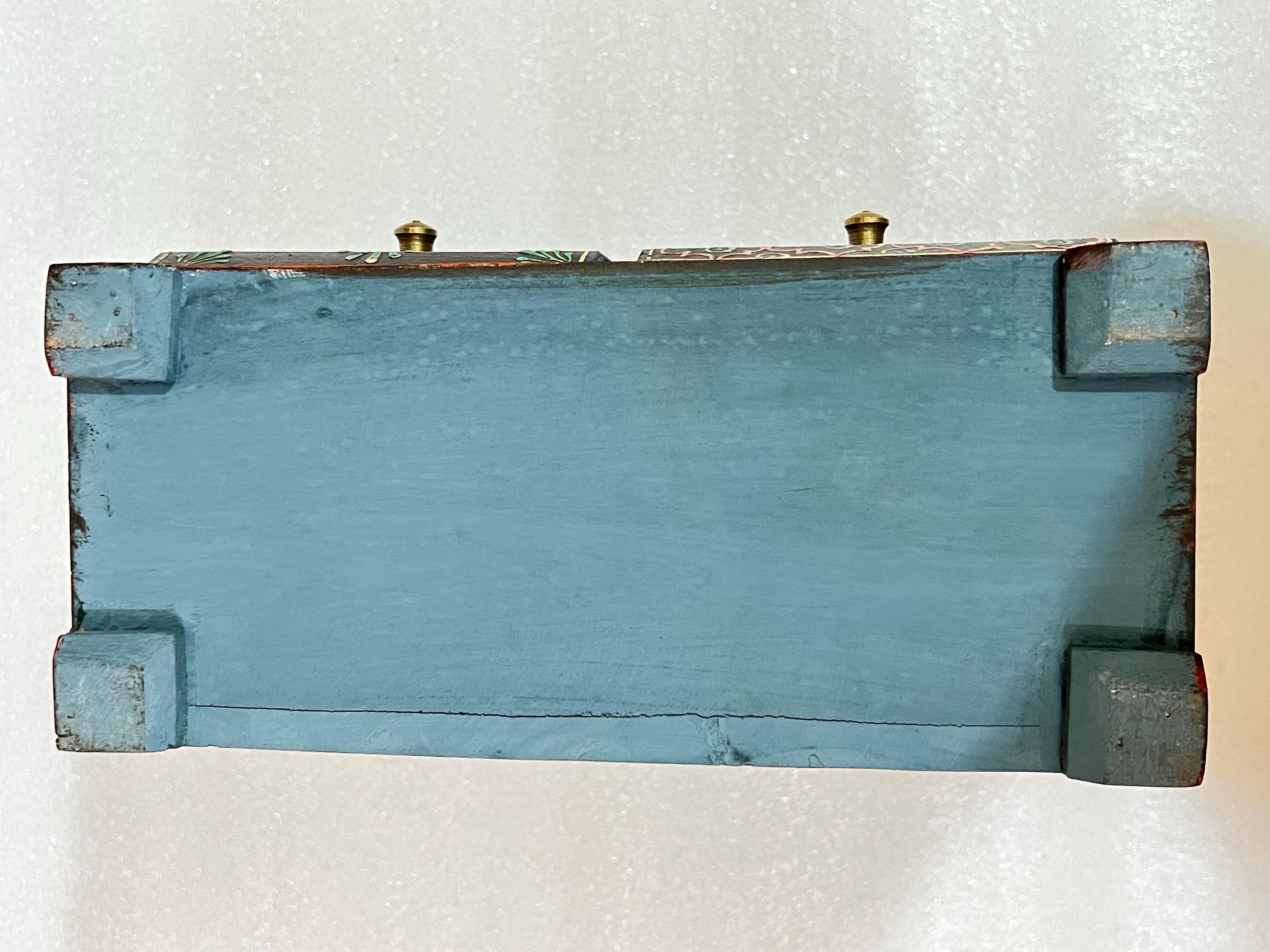 Wooden Jewelry Chest - 4 Drawers