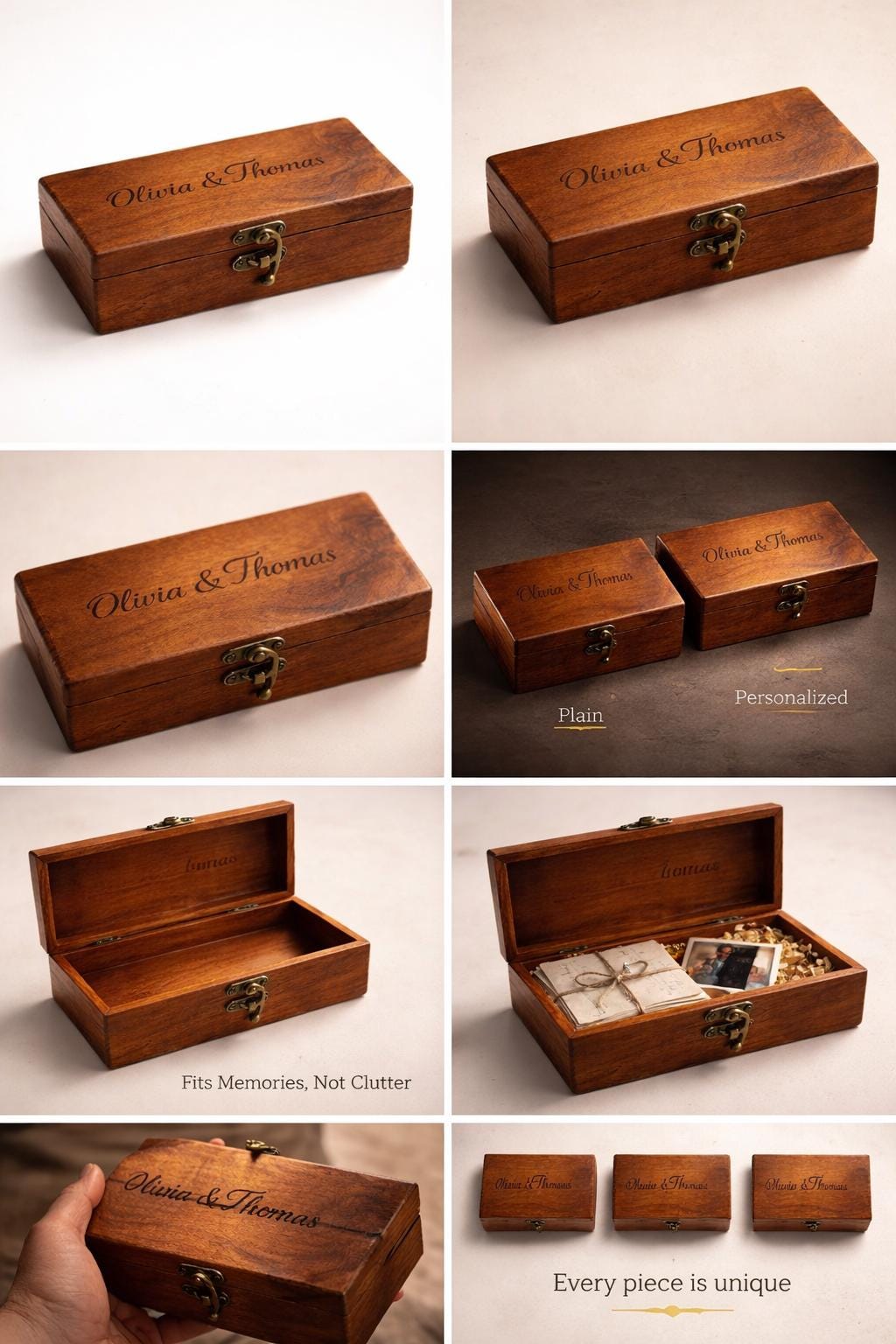 Mandala Wall Key Rack - 6 Black Hooks