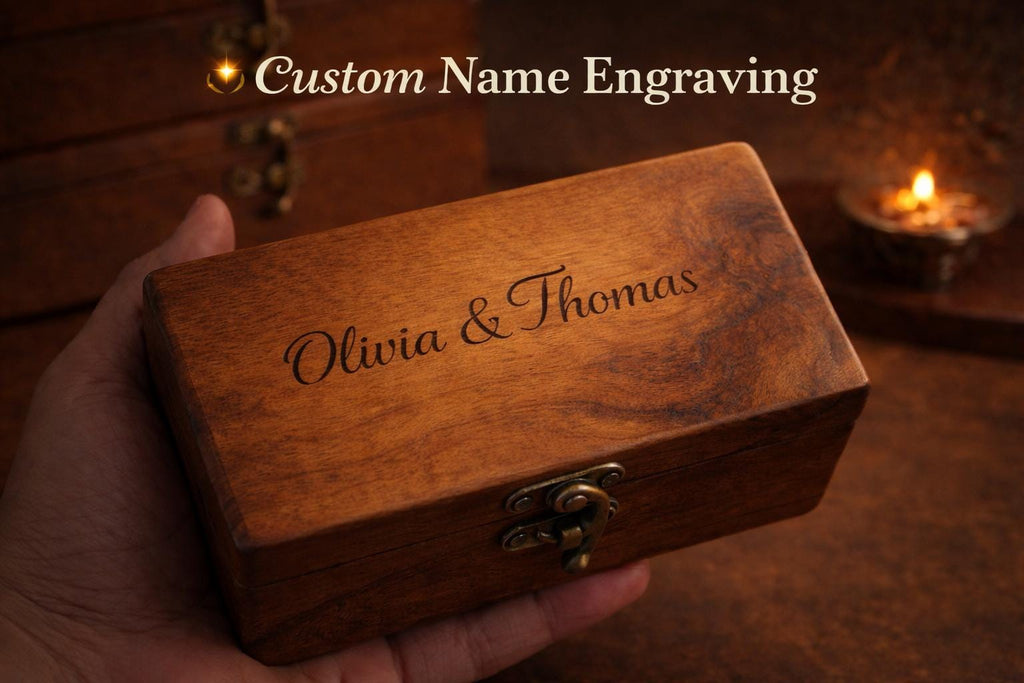 Mandala Wall Key Rack - 6 Black Hooks