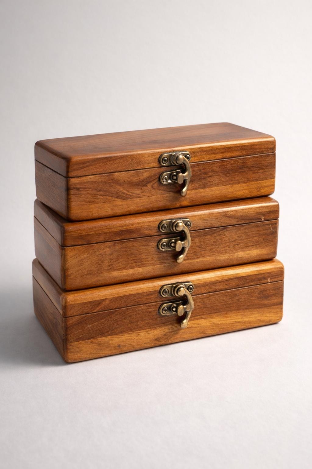 Mandala Wall Key Rack - 6 Black Hooks