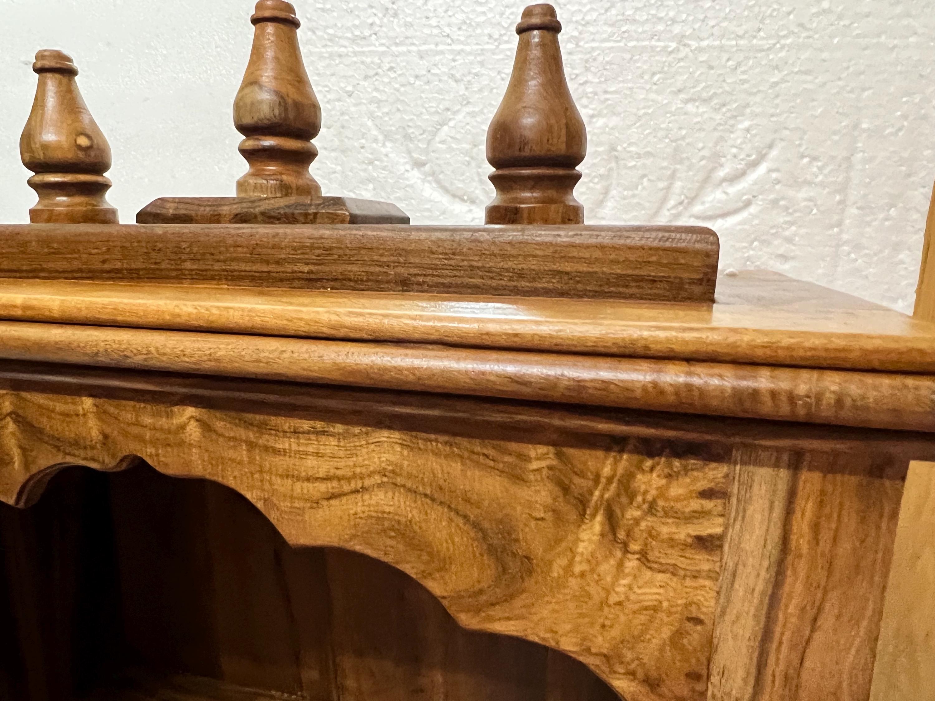 Solid Wood Wall Temple - Drawer & D-Hook