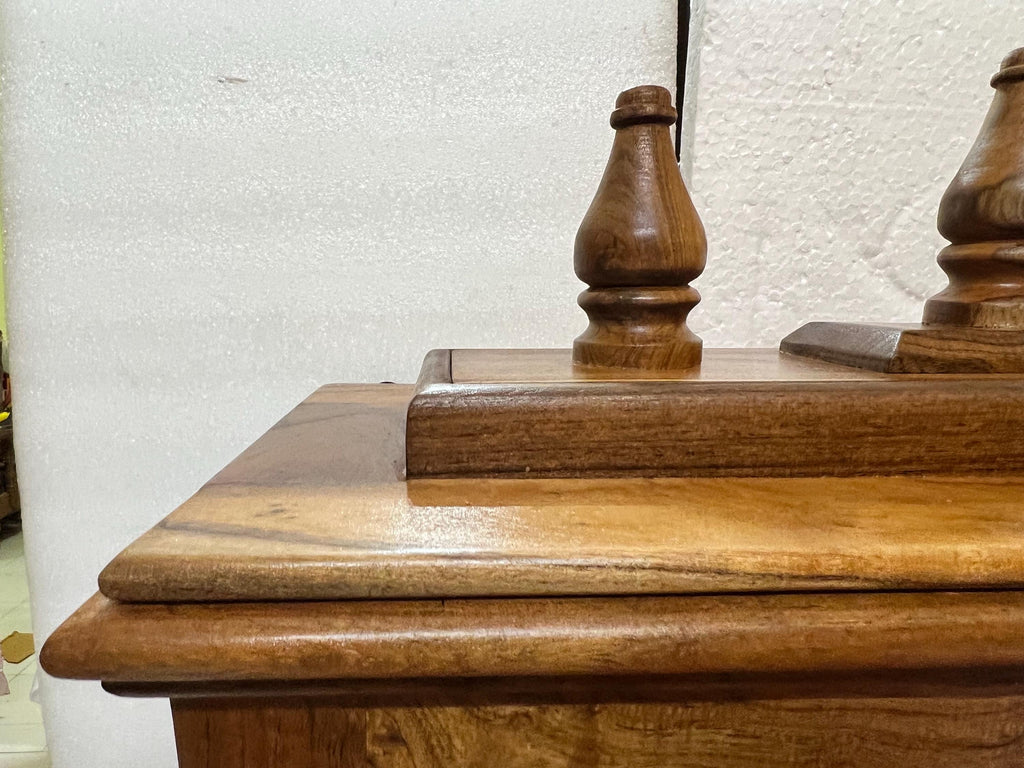 Solid Wood Wall Temple - Drawer & D-Hook